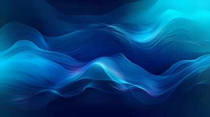 Blue abstract smoke background