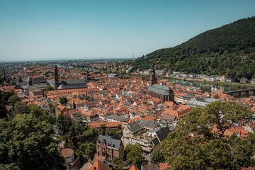 Wall Mural - panorama of the old town