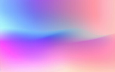 Wall Mural - Pastel Rainbow Colors Gradient Abstract Background. Created with Generative AI Technology
