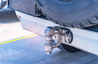 © xiaoliangge - Tow hitch for towing a trailer of SUV