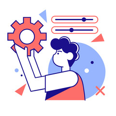 Flat Art Programmer