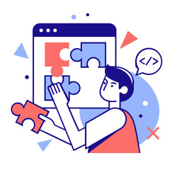 Flat Art Programmer