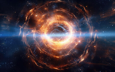 Wall Mural - Bundle of Energy Abstract Background. Created with Generative AI Technology