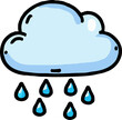 Weather png graphic clipart design