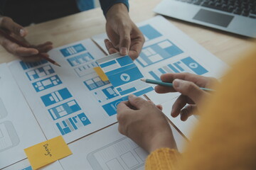 ux ui and programming development technology.