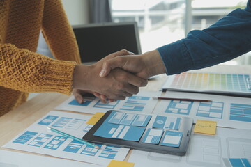 UX UI and Programming development technology.