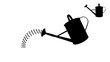watering can silhouette