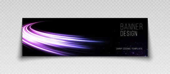 Wall Mural - shiny cosmic template. sparkling banner for discount, sales and greeting card. luxury space poster.