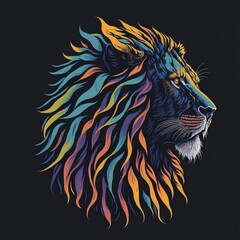 lion head tattoo