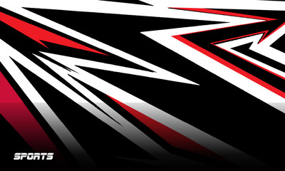 Wall Mural - Sports design background vector with modern element. Trendy sports design background vector