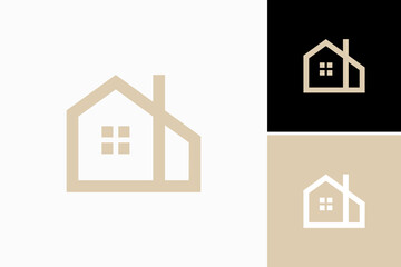 Poster - modern classic house logo vector premium template