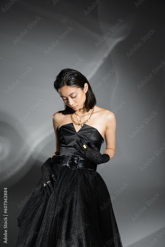 black hair black dress Shop the Stylish Rhea Mini Dress in Black  Perfect for Any Occasion at Lady Black Tie Medium