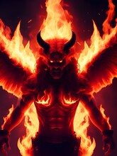 Evil Monster In The Hell