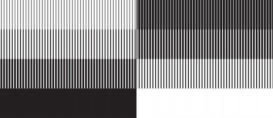 Wall Mural - abstract art geometric background with vertical lines. optical illusion with lines and transition. b