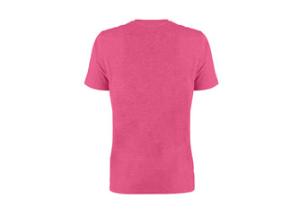 Men's T-Shirt Pink Back Side Mockup Ghost Original Look