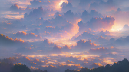  cloudscape 雲の風景