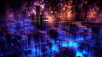network: futuristic data transfer wallpapers - elegant, dynamic and vibrant digital art for modern b