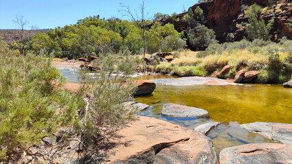 Canvas Print - Absolute outback of the Northern Territory, Australia