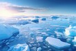 Melting Ice at the North Pole: Climate Change Impact