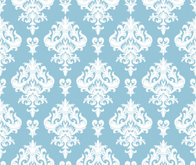  Seamless background from a floral ornament, Fashionable modern wallpaper or textile