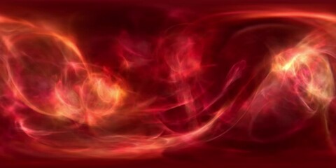 Wall Mural - 360 VR Light Flux 003: Virtual reality video traveling through fractal light forms (Loop). 