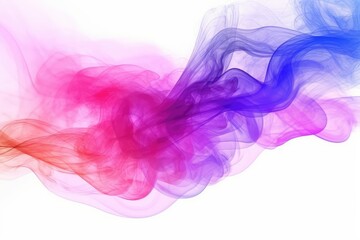 Poster - abstract colorful smoke