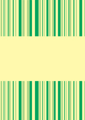 Wall Mural - Retro (seamless) stripe pattern with green, yellow color