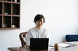 © arc image gallery - テレワークをする日本人女性