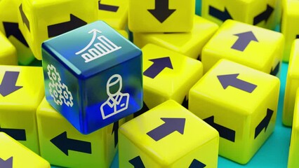 Wall Mural - Lead Generation. Finding and identifying customers for your business products or services. Finance concept.
