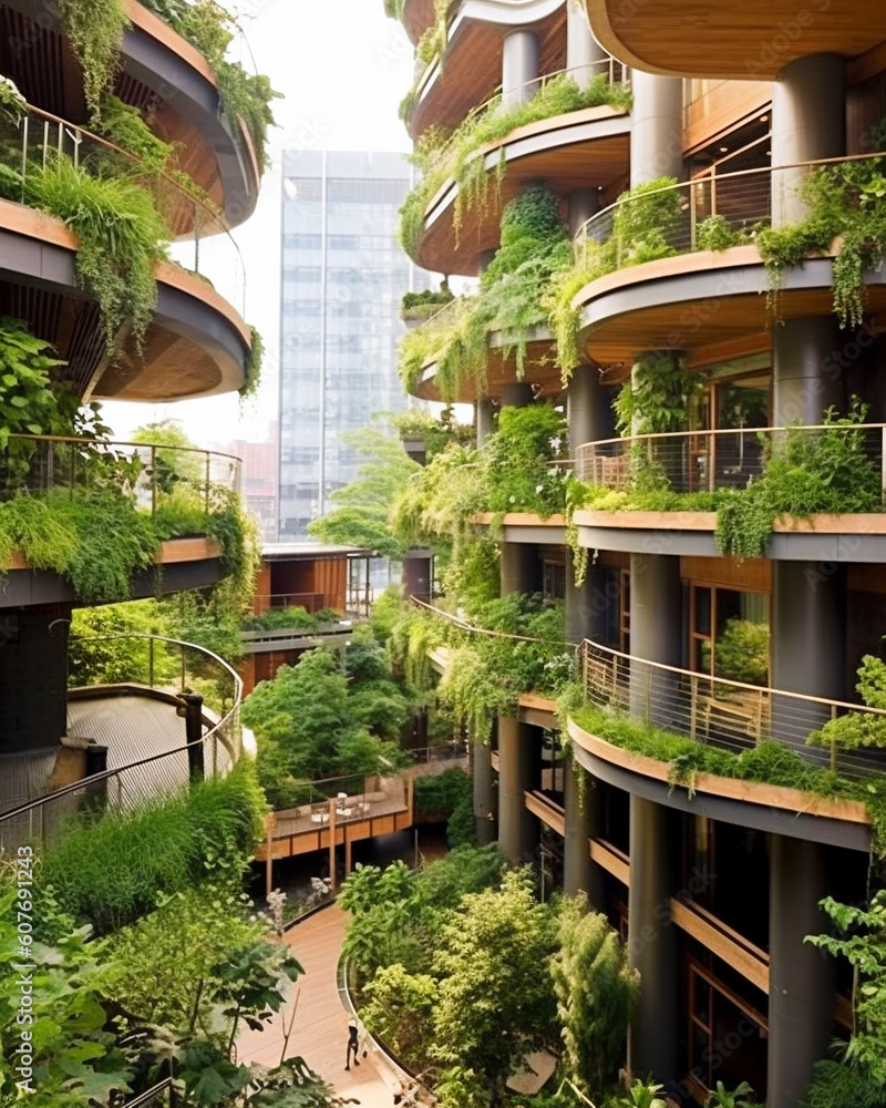 Green sustainable design, creating eco friendly spaces, promoting ...