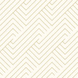 Luxury gold background pattern seamless geometric line zigzag abstract design vector. Christmas background vector.