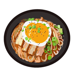 Wall Mural - Ramen, Udon, Japanese Food, Noodles, Soup, Hot Food, Egg, Chashu Pork, Chashu Crispy Pork