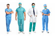 © Aliaksandr Marko - Doctors of different specifications isolated on a white background. The concept of the profession , medicine, health care, concern for the health of the population.