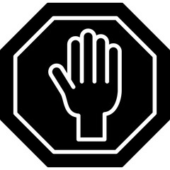 Poster - Stop Icon