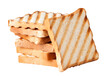 toasted bread isolated 