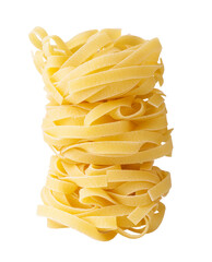 Wall Mural - fettuccine pasta isolated 
