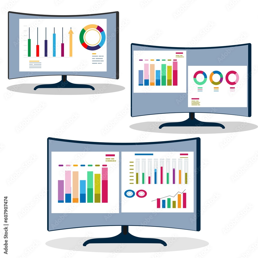 the monitors can trace for profits and Graphical Technology on a ...