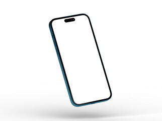 Aufkleber - Mockup - mobile smartphone device digital isolated 3d