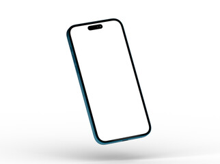 Aufkleber - Mockup - New realistic mobile phone smartphone mockup