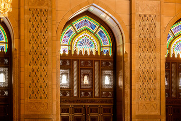 Wall Mural - The grand mosque of Muscat