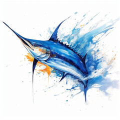 Wall Mural - fish in water