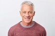 © Robert MEYNER - Portrait of a senior man with grey hair smiling at the camera