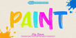 © Anka Design - Paint Colors Editable Text Effect Template