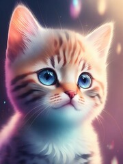  Fantasy kitten 
