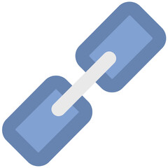 Wall Mural - Link building, icon design of linkage 