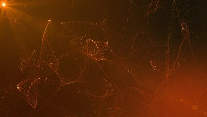 spider web in the morning dew