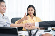 © ND STOCK - Businessmen making handshake with partner, greeting, dealing, merger and acquisition, business cooperation concept, for business, finance and investment background, teamwork and successful