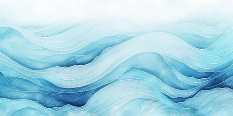 abstract water ocean wave, blue, aqua, teal texture. blue and white water wave web banner graphic re