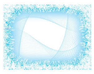 Sticker - abstract holiday lined background. vector