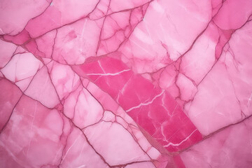 Wall Mural - Pink marble texture background with high resolution for interior decoration. Tile stone floor in natural pattern. (ai generated)